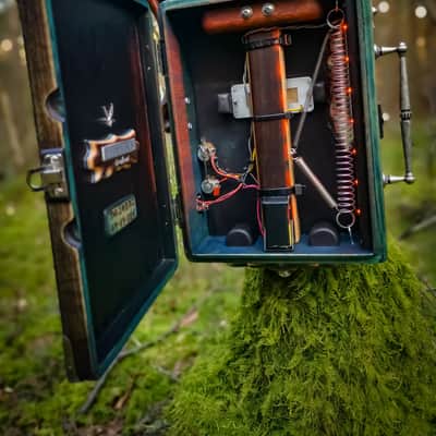 The Kingfisher - High Bird custom cigar box guitar image 25