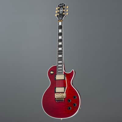 Epiphone Alex Lifeson Les Paul Custom Axcess (Ruby) - Single Cut Electric Guitar image 10