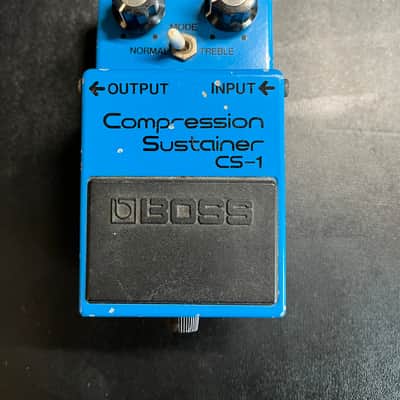 Boss CS-1 Compression Sustainer -RARE- (Black Label) 1978 - 1982 - Blue image 1
