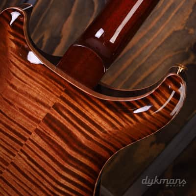 PRS Wood Library Hollowbody II Copperhead Burst Wood Library image 10