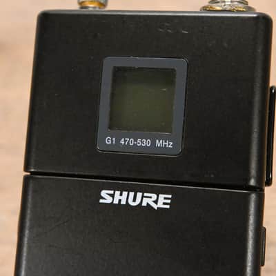 Immagine Shure UR1 Wireless Bodypack Transmitter - G1 Band: 470-530 MHz CG015BQ - 4