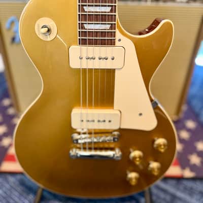 Gibson Les Paul Standard P90’s, Gold Top with Hardshell Case - Pre Owned image 3