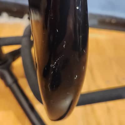 Lotus S-Style Electric Guitar Black New Strings Set Up image 12