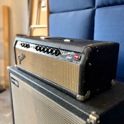 Fender FEIC Showman Amplifier 1965 - Blackface pre CBS tube amp image 3