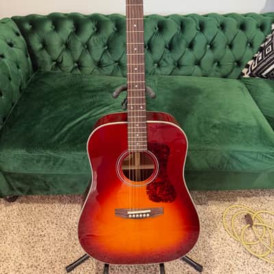 Guild Westerly Collection D-140 2023 - Present Cherry Burst image 1