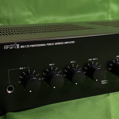 BIAMP APart MA125 Professional Public Address Mixing Amplifier image 3