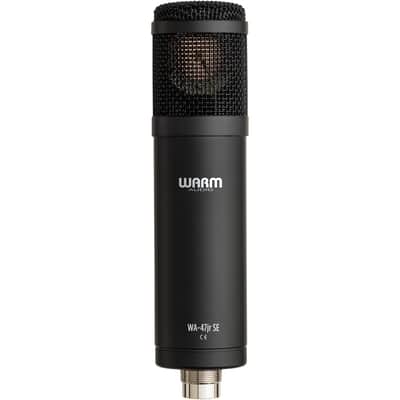 Warm Audio Wa-47jr SE Studio Essentials Large Diaphragm Cardioid Condenser Microphone - Black image 3