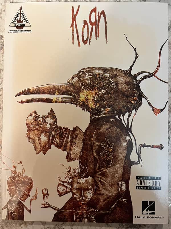 Korn - S/T - Guitar Tab / Tablature Book image 1