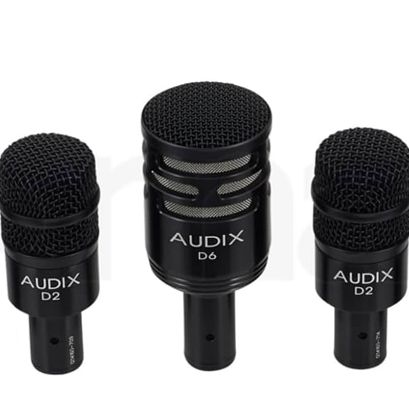 2010s Audix DP7 7-Piece Drum Microphone Package Black