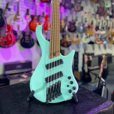 Ibanez Bass Workshop EHB1005MS Bass Guitar - Sea Foam Green Matte Auth Dealer- Get Plek’d! 180 image 4