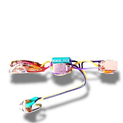 Solderless Tele HH Wiring Harness 3/w Separate Coil Splitting 500k .033uF Tropical Fish capacitor! image 4