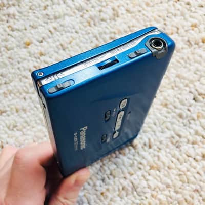 PANASONIC S40 Walkman Cassette Player, RARE BLUE ! Tested & Working ! image 5