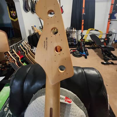 Genuine Fender Replacement Jazz bass fretless neck image 9