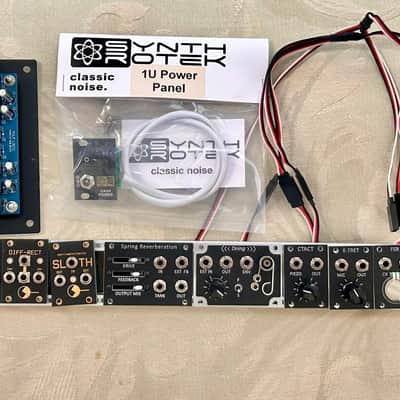 Nonlinearcircuits, Pulp Logic, Synthrotek 1U Tile Set—Black image 1