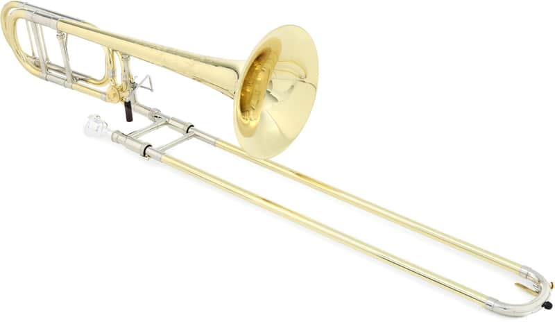 S.E. Shires TBQ30YR - Shires Q Pro Trombone - F Attachment - QI Bell - Clear Lacquer image 1