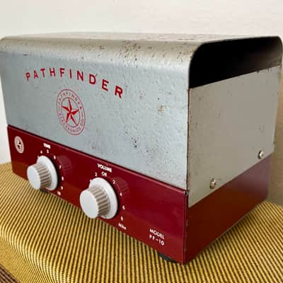 Newcomb Pathfinder PF10 Vintage Harmonica Tube PA Head Amplifier image 2