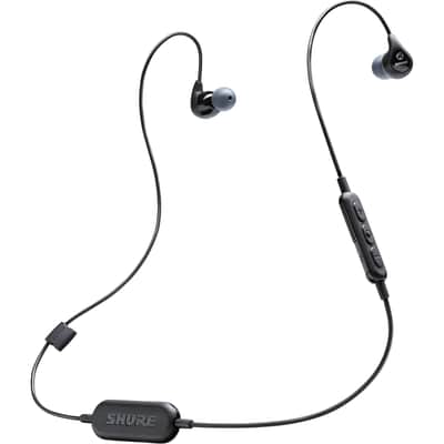 Shure SE112-K-BT1 Sound Isolating Earphones With Bluetooth Communication Cable Black image 9
