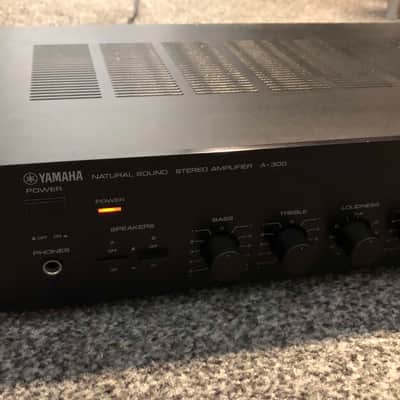 Yamaha A-300 Amplifier, year 1983 (NS-10), Stereo Power Amplifier for Passive Speakers, Vintage Natural Sound, made in Japan image 2