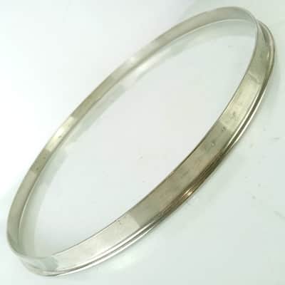 Ludwig & Ludwig NOB 14" Single-Flange Nickel-Brass Snare/Floor Tom Drum Rim/Hoop image 2