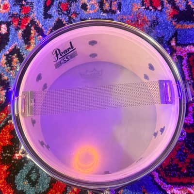 Pearl Popcorn Snare 10”x4” Limited Edition - Orange-Amber Sunburst Quilted Grain image 6