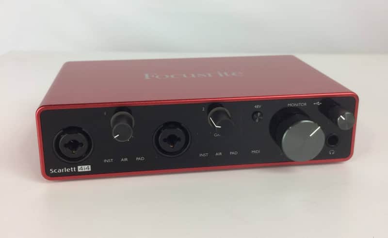 Focusrite Scarlett 4i4 3rd Gen USB Recording Interface | Reverb