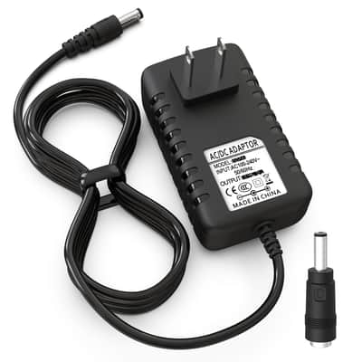 9V AC/DC Power Adapter Compatible with Casio Piano Keyboard AD-5 AD-5MU AD-5MR WK-110 WK-200 LK-43 LK-100 LK-220 CTK-496 CTK-573 CTK-700 CTK-710 CTK-720 CTK-2100 Replacement Charger - Not for 9.5V