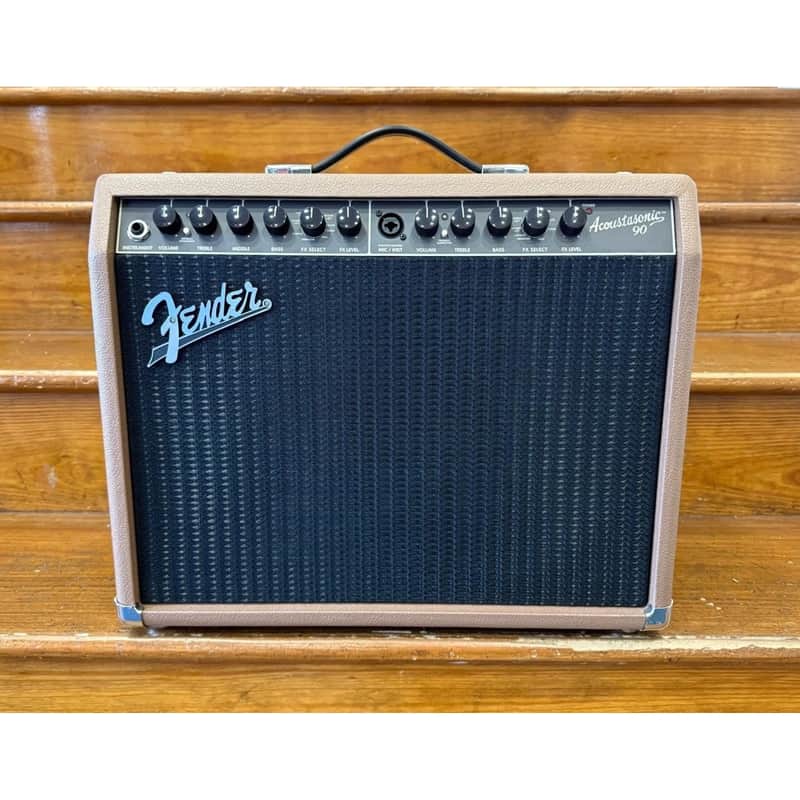 SECONDHAND Fender Acoustasonic 90 Acoustic Amplifier inc. Cover and Footswitch image 1