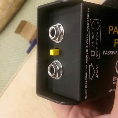 Palmer Pan 01 Pro Passive Stereo-to-mono Summing DI Direct Box image 3