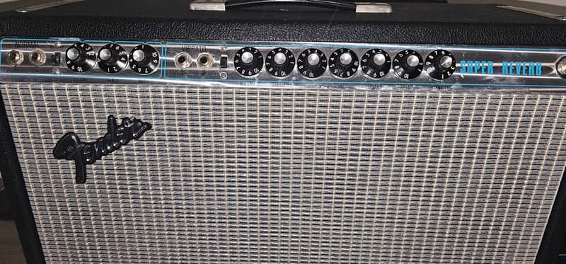 1974 Fender Super Reverb - Silverface image 1