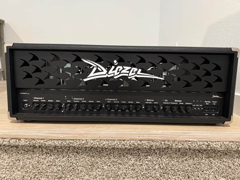 Diezel Herbert Mk3 3-Channel 180-Watt Guitar Amp Head 2018 - 2019 - Black image 1