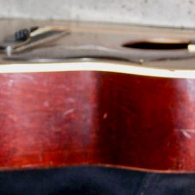 1969 Harmony H158 Acoustic Guitar *Damaged* image 4