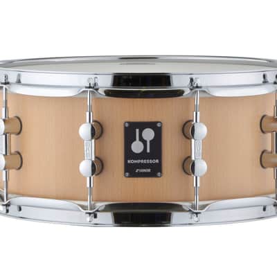 Sonor Kompressor 14 In. x 6 In. Beech Snare Drum (KS-1406-SDW-NAB) image 6