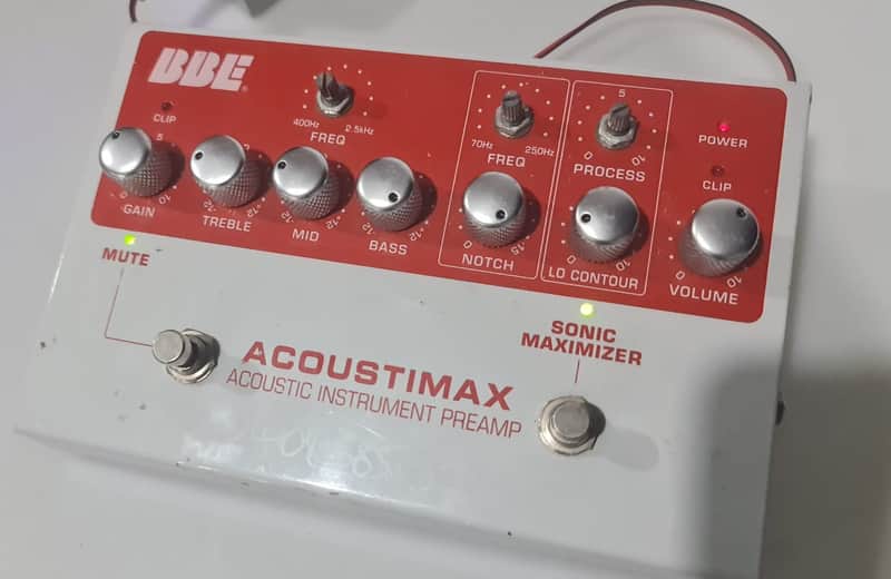 BBE Acoustimax Sonic Maximizer Instrument Preamp Pedal | Reverb