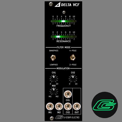 G-Storm Electro Delta VCF Black Korg Delta/Poly-61 Filter image 1