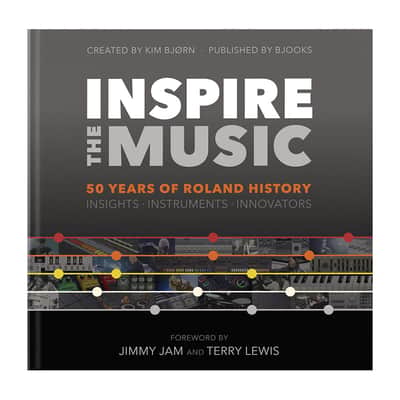 BJOOKS Inspire The Music 50 Years of Roland History [B-STOCK] image 2