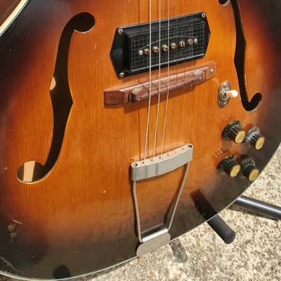 Kay Upbeat K8990 1959 Tobacco Burst Archtop image 3