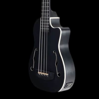 Kala JYMN-FS-BK Journeyman Electro U-Bass, Black image 3