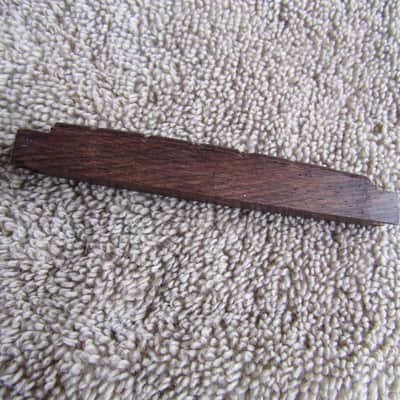 Vintage Gibson Bridge Saddle For Adjustable Bridge Gibson Rosewood Bridge Saddle J-45 Gibson ADJ image 1