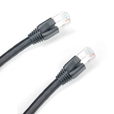 Elite Core Audio SUPERCAT6-S-RR-15 Ultra Durable Shielded Tactical CAT6 Booted RJ45 Terminated Cable - 15'