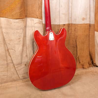 Hagstrom Viking 1960's Cherry Red image 7