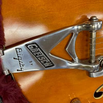 Gretsch G6120T Brian Setzer Signature Nashville '59 2022 - Orange smoke image 13