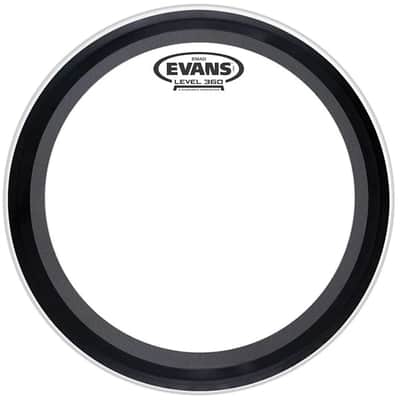 Evans BD26EMADCW EMAD Coated White Bass Drum Head - 26"