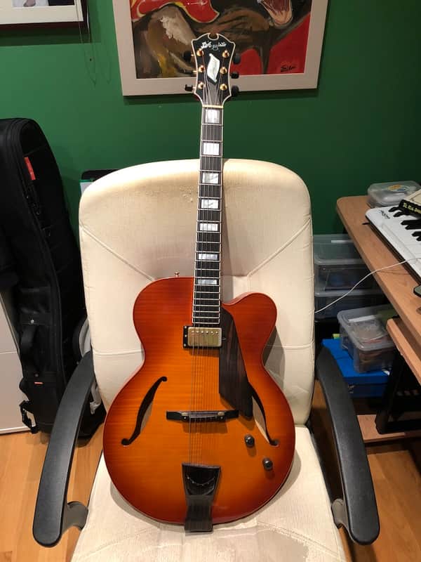 D'Aquisto Jazz Line DQ-JZ Violin Burst - Mint image 1