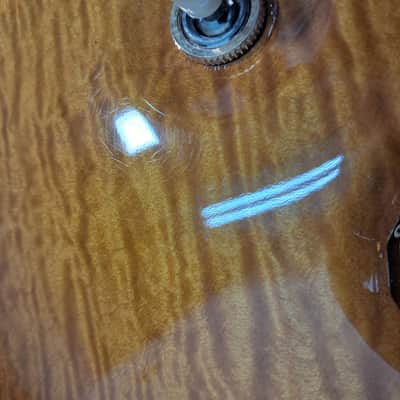 PRS 2020 35th Anniversary Custom 24 10-Top Pattern Regular McCarty Sunburst w/OHSC (476) USED image 12