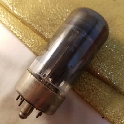 NU National Union 7N7 Loktal AT1000 TESTED Vacuum Tube greyglass T1 rare support rods triple mica early military dual triode (like 6SN7) 1941-1946 image 14