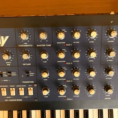 Korg Mono/Poly 1980s - Blue image 6