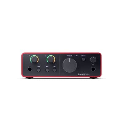 Focusrite Scarlett Solo (4th Gen) USB-C Interface Bundle with Mogami Gold Cable image 12