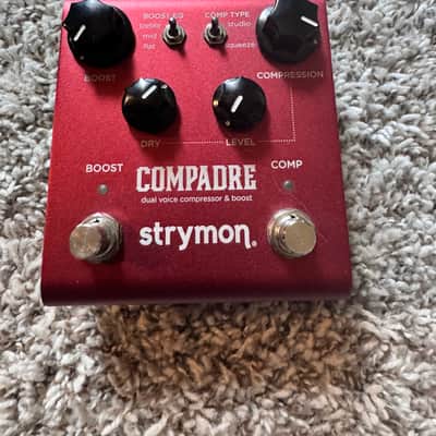 Strymon Compadre Dual Voice Compressor & Boost 2020 - Present - Red