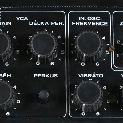 OPS Hodonín Syntezátor 3-83 Unisono super rare synth + schematics (partially working) image 5