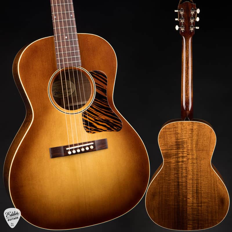 Kevin Kopp L-02 Sunburst 20th Anniversary - Adirondack Spruce & Curly Koa image 1